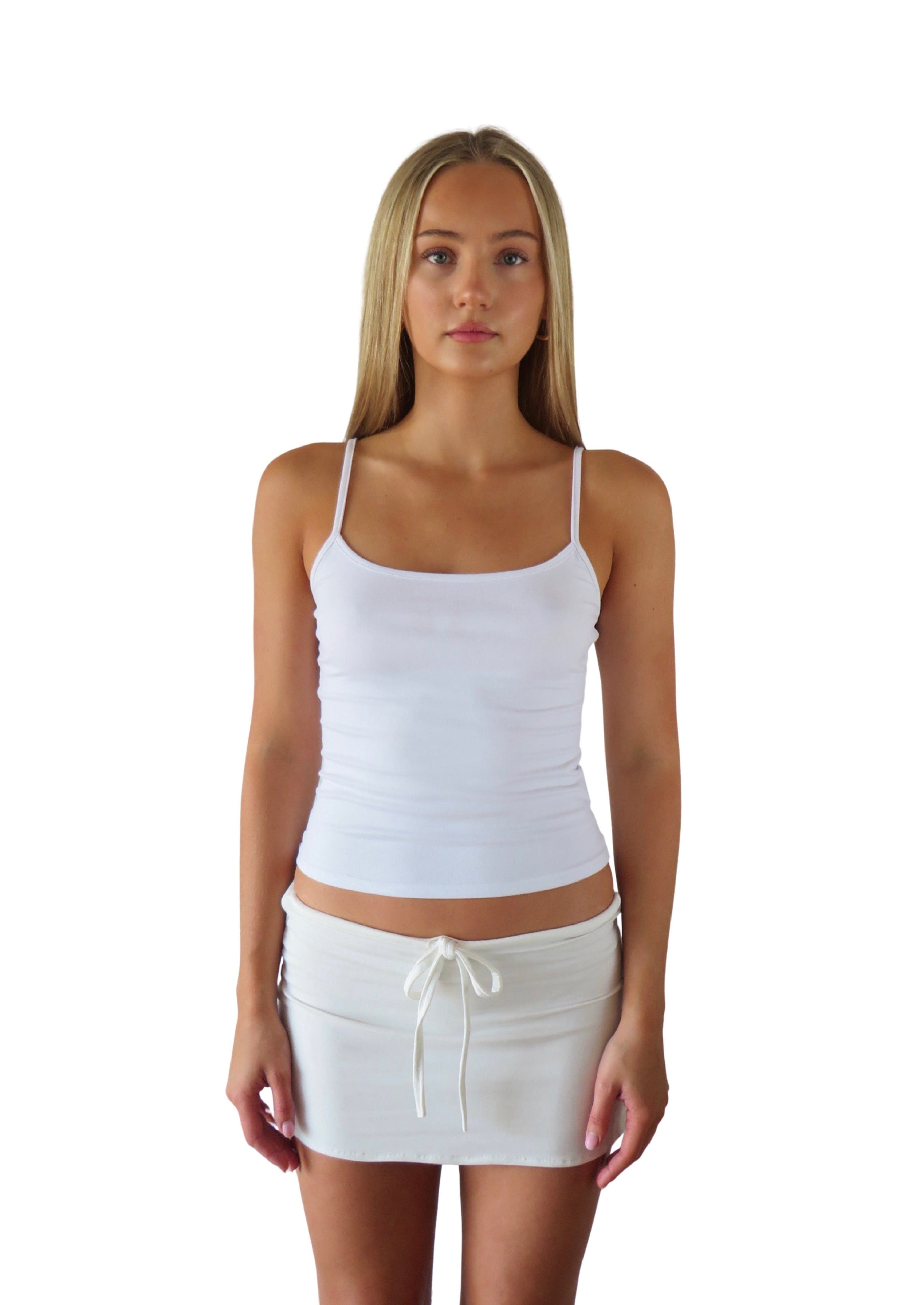 Pre-order Freya Skirt White
